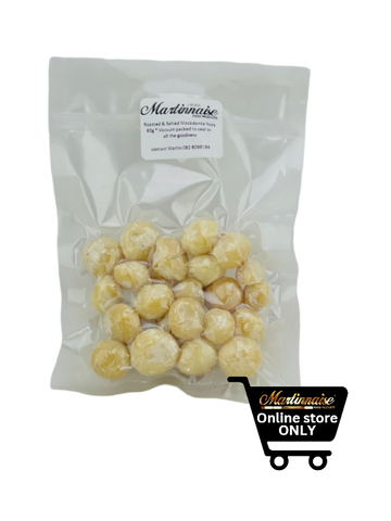 Macadamia Nuts - Roasted & Salted 60g