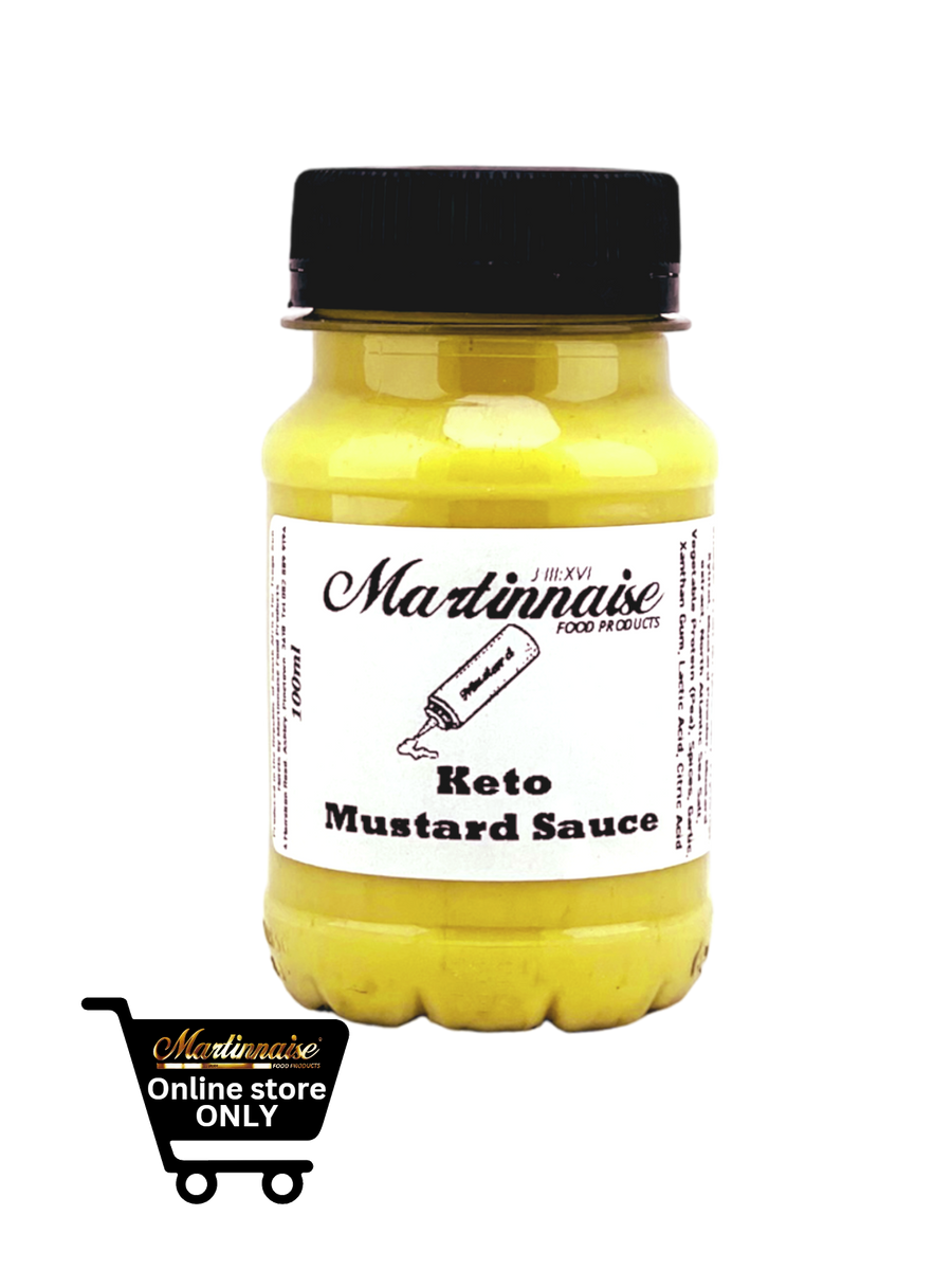 Keto Mustard Sauce Pocket Buddy 100ml Martinnaise Food Products