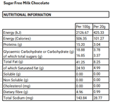 Ovo Protein Sugar Free Milk Chocolate Bar 80g