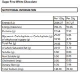 Ovo ProteinSugar Free White Chocolate Bar 80g