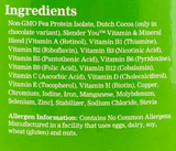Slender You Supplement / Meal Replacement 908g Jar
