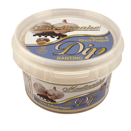Dip - Garlic & Black Pepper Keto/Banting 250g