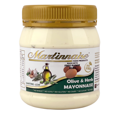 Olive & Herb Keto/Banting Mayonnaise