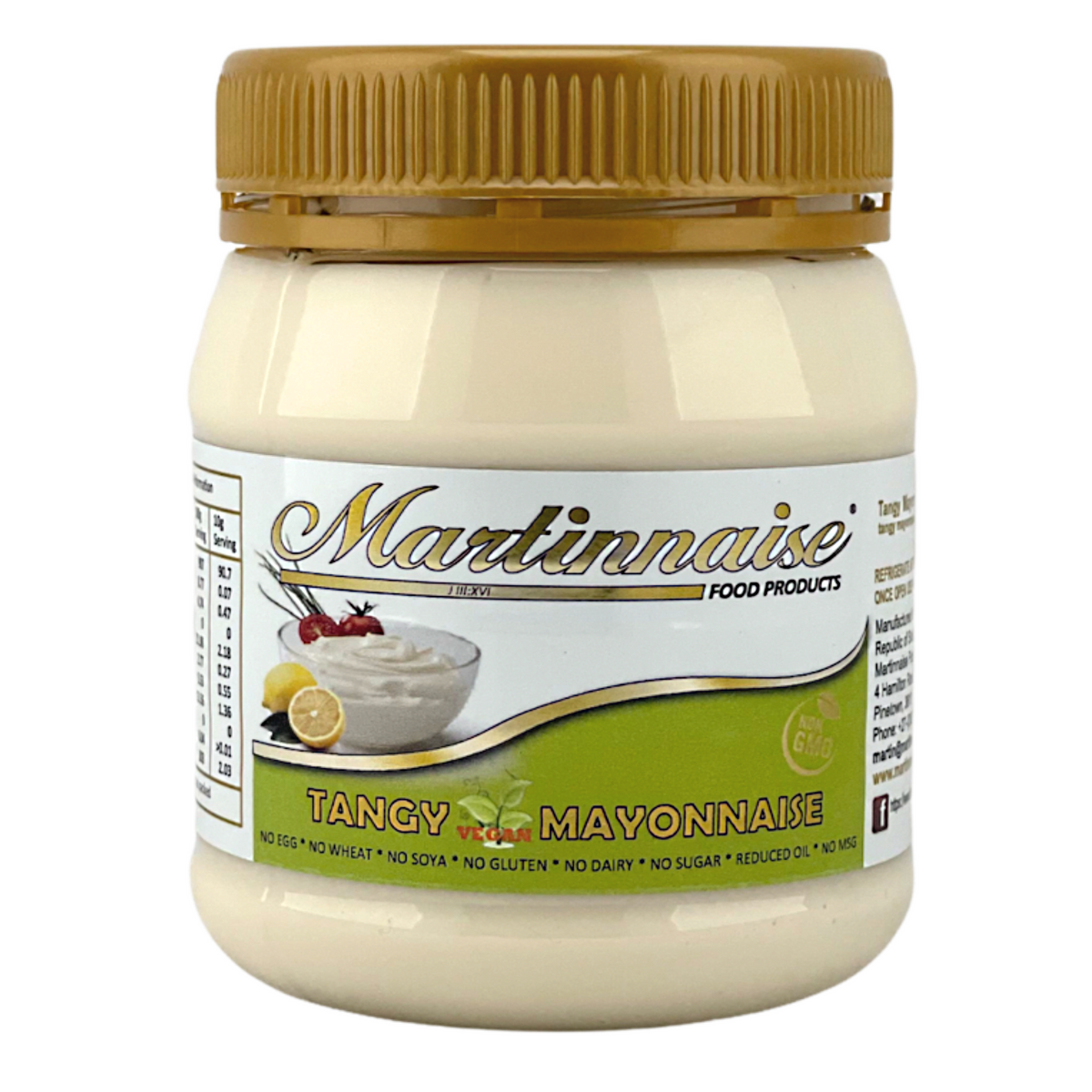 Tangy Vegan Mayonnaise – Martinnaise Food Products